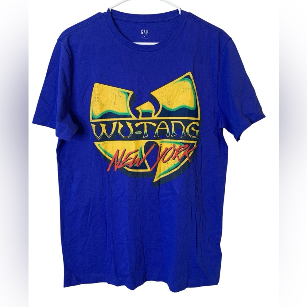 Gap Wu-Tang Clan Graphic T Shirt Size M Band Music Streetwear Hip Hop Colorful - Picture 2 of 7